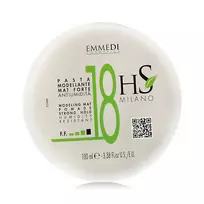 HS MILANO Matt Pomade Strong Hold Plaukų formavimui ir stilizavimui 100 ml
