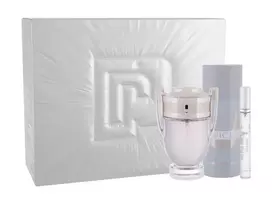 Rabanne Invictus Eau De Toilette 100 ml Edt 100 ml + Deodorant 150 ml + Edt 10 ml