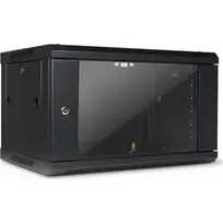 Spintelė Triton Inter-Tech SMA-6406 6U pakabinama spintelė Juoda