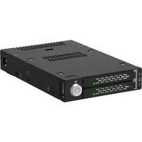 Icy Dock M.2 PCIe NVMe SSD išorinis 3.5 4i 2x mobilusis dėklas