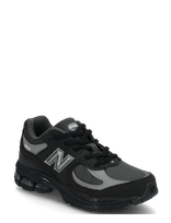 New Balance - New Balance 2002 Kids Bungee Lace - Bėgimo-treniruočių bateliai - Juoda