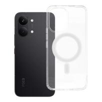 Apsauginis dėklas Poco X8 Pro Max 5G – Clear Mag Cover MID, skaidrus