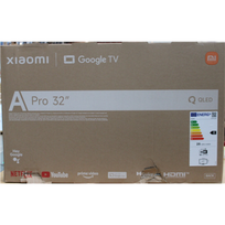 SALE OUT. Xiaomi QLED TV A Pro 2026 32" | SALE OUT. | Xiaomi QLED TV A Pro 2026 | 32" | Smart TV | Google TV | HD | Dark Gray | DAMAGED PACKAGING