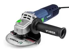 Wuber W27477 kampinis šlifuoklis, 125 mm, 850 W, su 10 diskais