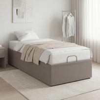 Elektrinis reguliuojamas lovos rėmas Taupe 200 x 100 x 33,5 cm