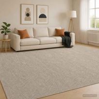 Kilimas Smėlio 300 x 400 cm 100% poliesteris 3 mm Plaunamas