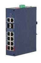 Dahua Technology CHS4212-8GT-110 network switch Managed L2 Gigabit Ethernet (10/100/1000) Power over Ethernet (PoE) Desktop Blue