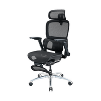 Ultradesk INNOVATOR ergonominė žaidimų ir biuro kėdė | 6D porankiai | Mesh | Kojų atrama | Iki 150 kg