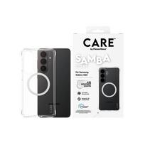 CARE by PanzerGlass Samba Case Transparent w. White Qi Samsung New Galaxy S26 Plus | PanzerGlass