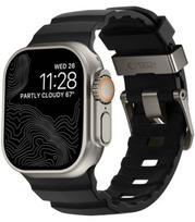 Juoda apyrankė Apple Watch 8 / 9 / 10 / 11 / 12 / SE / Ultra (44 / 45 / 46 / 49 mm) laikrodžiui "Tech-Protect Motion"