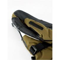 Rękawice freeride'owe dla dorosłych VIKING Norvik Pro Lobster khaki z białą skórą   9
