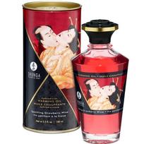 SHUNGA - BRAŠKĖS IR CAVA ŠILUMOS EFEKTO MASAŽO ALIEJUS 100ML