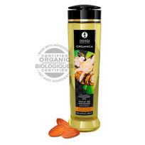 SHUNGA OILS - ORGANINIS MIGDOLŲ MASAŽO ALIEJUS 240 ML