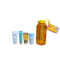 Set Biotherm: Lait Corporel Anti-Dryness Body Milk, 50 ml + Deo Pure 72h Protection Deodorant Roll-On For Women, 75 ml + Waterlover Anti-Aging Sunscreen Cream For Face SPF 50+, 50 ml + Aquasource Hyalu Plump Moisturizing Daily Gel Cream For Face, 20 ml +