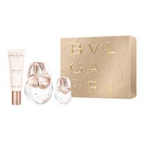 Set Bvlgari: Omnia Crystalline Eau De Toilette For Women, 100 ml + Omnia Crystalline Eau De Toilette For Women, 15 ml *Miniature + Omnia Crystalline Hydrating Hand Cream, 40 ml