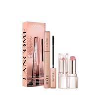 Set Lancome: Flutter Extension Extreme Lenghtening & Volum Lashes Mascara 01 True Black 8.5 ml + Idole Lip Butterglow Hydrating Lip Balm 10 Keep It Glowy 0.6 g