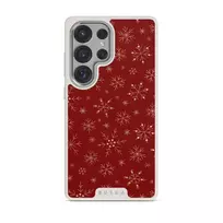 Dear Santa - Snowflake Samsung Galaxy S25 Ultra Case, Elite Light (Magnetic) / Silver