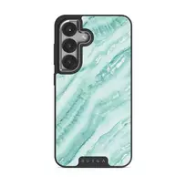 Fresh Breeze - Samsung Galaxy S25 Plus Case, Elite Dark (Magnetic) / Silver