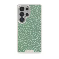 Lush Meadows - Floral Samsung Galaxy S25 Ultra Case, Elite Light (Magnetic) / Silver