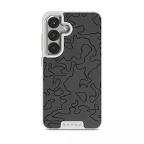 Black Rock - Samsung Galaxy S25 Case, Elite Light (Magnetic) / Silver