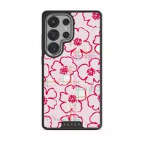 Flower Girl - Samsung Galaxy S25 Ultra Case, Elite Dark (Magnetic) / Silver
