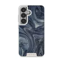 Navy Trench - Blue Samsung Galaxy S25 Plus Case, Elite Light (Magnetic) / Silver