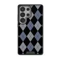 Trouble - Samsung Galaxy S25 Ultra Case, Elite Dark (Magnetic) / Silver