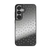 Wonderland - Samsung Galaxy S25 Plus Case, Elite Mirror Dark (Magnetic) / Silver