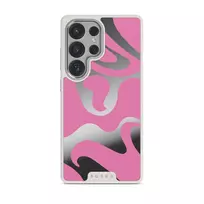 Ride The Wave - Samsung Galaxy S25 Ultra Case, Elite Mirror Light (Magnetic) / Silver