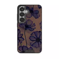 Velvet Night - Samsung Galaxy S25 Plus Case, Elite Dark (Magnetic) / Silver