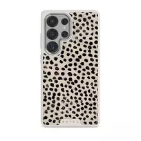 Almond Latte - Cute Samsung Galaxy S25 Ultra Case, Elite Light (Magnetic) / Silver