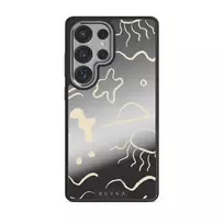 Eclipse - Samsung Galaxy S25 Ultra Case, Elite Mirror Dark (Magnetic) / Silver