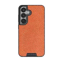 Vintage Edition - Spots Samsung Galaxy S25 Plus Case, Elite Dark (Magnetic) / Silver