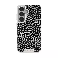 Night Sky - Dotted Samsung Galaxy S25 Plus Case, Elite Light (Magnetic) / Silver