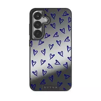 Love Me Right - Samsung Galaxy S25 Plus Case, Elite Mirror Dark (Magnetic) / Silver