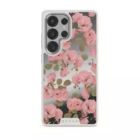 Desert Rose - Samsung Galaxy S25 Ultra Case, Elite Mirror Light (Magnetic) / Silver