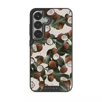 Coconut Crush - Samsung Galaxy S25 Plus Case, Elite Dark (Magnetic) / Silver