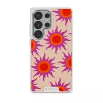 Sunset Glow - Samsung Galaxy S25 Ultra Case, Elite Light (Magnetic) / Silver