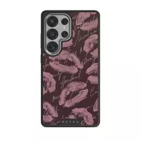 Melodrama - Samsung Galaxy S25 Ultra Case, Elite Dark (Magnetic) / Silver