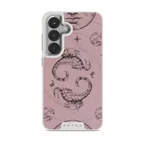 Scorpio - Samsung Galaxy S25 Case, Elite Light (Magnetic) / Silver / Pink