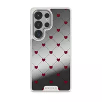 Love Letter - Samsung Galaxy S25 Ultra Case, Elite Mirror Light (Magnetic) / Silver