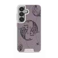 Pisces - Samsung Galaxy S25 Plus Case, Elite Light (Magnetic) / Silver / Purple