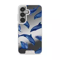 Ocean Cowboy - Samsung Galaxy S25 Case, Elite Mirror Light (Magnetic) / Silver