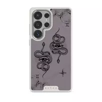 Gemini - Samsung Galaxy S25 Ultra Case, Elite Light (Magnetic) / Silver / Purple