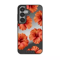 Bonita - Samsung Galaxy S25 Case, Elite Mirror Dark (Magnetic) / Silver