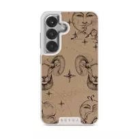 Aries - Samsung Galaxy S25 Plus Case, Elite Light (Magnetic) / Silver / Beige