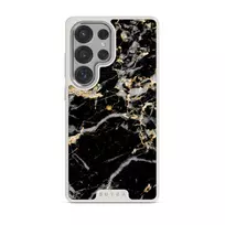Make A Wish - Gold Marble Samsung Galaxy S25 Ultra Case, Elite Light (Magnetic) / Silver