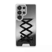 Forbidden - Samsung Galaxy S25 Ultra Case, Elite Mirror Light (Magnetic) / Silver