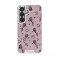 Leo - Samsung Galaxy S25 Plus Case, Elite Light (Magnetic) / Silver / Pink