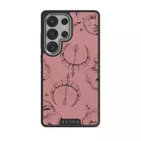 Sagittarius - Samsung Galaxy S25 Ultra Case, Elite Dark (Magnetic) / Silver / Pink